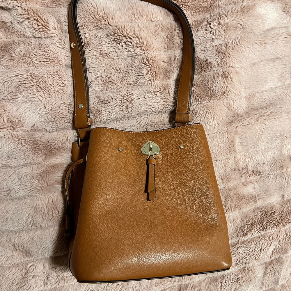 Kate Spade Brown Leather Shoulder Bag